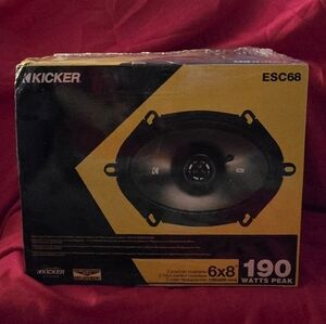 Kicker ESC68 6x8 Car Speakers